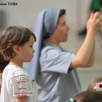 18 iulie 2009: Iaşi: Serbarea finală a campusului pentru copii din Parohia "Adormirea Maicii Domnului" (FOCUS)