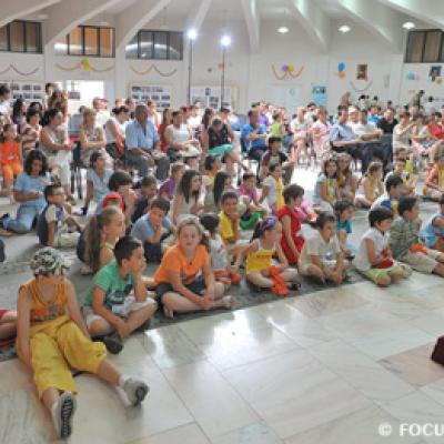 18 iulie 2009: Iaşi: Serbarea finală a campusului pentru copii din Parohia "Adormirea Maicii Domnului" (FOCUS)