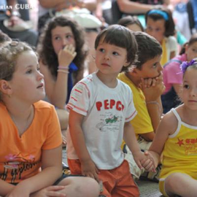 18 iulie 2009: Iaşi: Serbarea finală a campusului pentru copii din Parohia "Adormirea Maicii Domnului" (FOCUS)