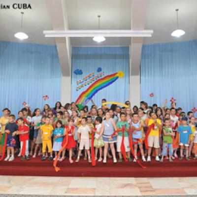 18 iulie 2009: Iaşi: Serbarea finală a campusului pentru copii din Parohia "Adormirea Maicii Domnului" (FOCUS)