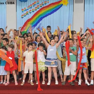 18 iulie 2009: Iaşi: Serbarea finală a campusului pentru copii din Parohia "Adormirea Maicii Domnului" (FOCUS)