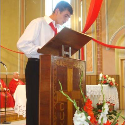 19 iulie 2009: Administrarea Mirului în Parohia Faraoani