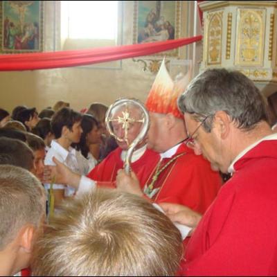 19 iulie 2009: Administrarea Mirului în Parohia Faraoani