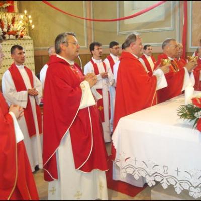 19 iulie 2009: Administrarea Mirului în Parohia Faraoani
