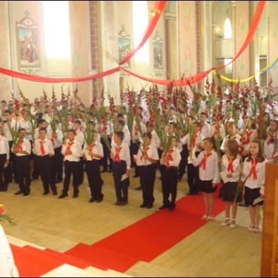19 iulie 2009: Administrarea Mirului în Parohia Faraoani