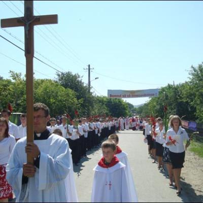 25 iulie 2009: Administrarea Mirului în Parohia Arini