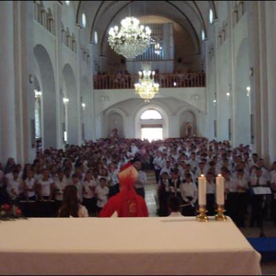 26 iulie 2009: Administrarea Mirului în Parohia Hălăuceşti