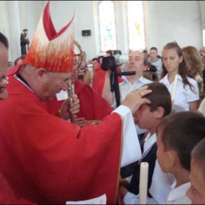 26 iulie 2009: Administrarea Mirului în Parohia Hălăuceşti