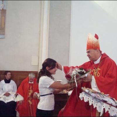 26 iulie 2009: Administrarea Mirului în Parohia Hălăuceşti