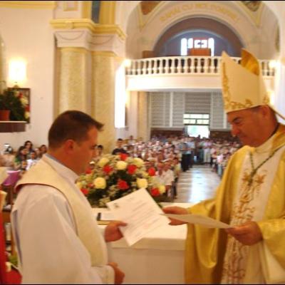 31 iulie 2009: Roman: Liturghia de înmânare a numirilor