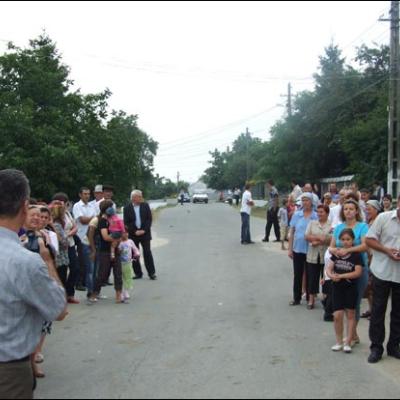 1 august 2009: Administrarea Mirului în Parohia Horgeşti