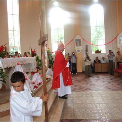 1 august 2009: Administrarea Mirului în Parohia Horgeşti