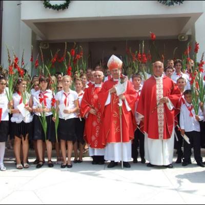 1 august 2009: Administrarea Mirului în Parohia Horgeşti