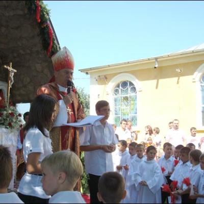 2 august 2009: Administrarea Mirului în Parohia Baraţi