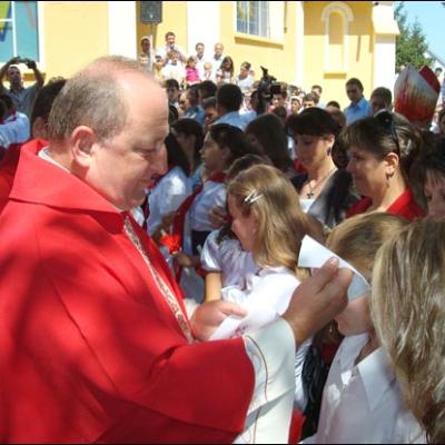 2 august 2009: Administrarea Mirului în Parohia Baraţi