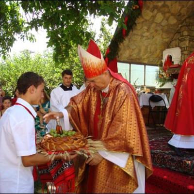 2 august 2009: Administrarea Mirului în Parohia Baraţi