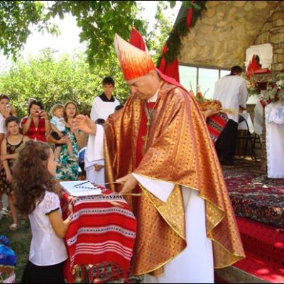 2 august 2009: Administrarea Mirului în Parohia Baraţi