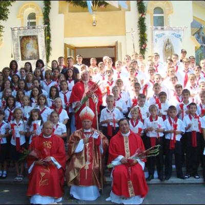2 august 2009: Administrarea Mirului în Parohia Baraţi
