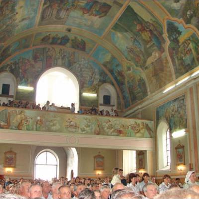 6 august 2009: Buruieneşti: Sfinţirea noii case parohiale