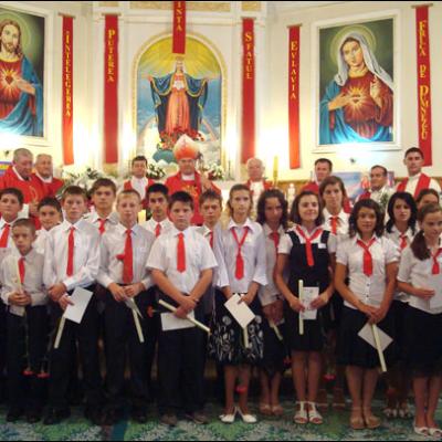 9 august: Barticeşti: Administrarea Mirului şi înmânarea mandatului misionar