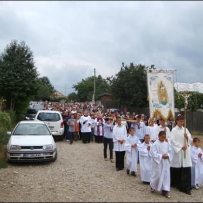 15 august 2009: Baraţi: Pelerinajul din sărbătoarea "Adormirea Maicii Domnului"