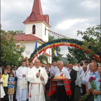 16 august 2009: Buhoci: Sărbătoarea sfinţirii bisericii