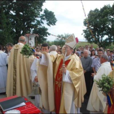 16 august 2009: Buhoci: Sărbătoarea sfinţirii bisericii
