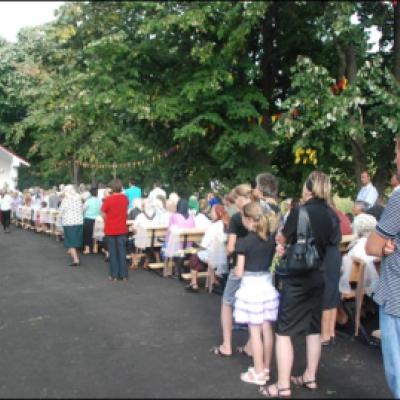 16 august 2009: Buhoci: Sărbătoarea sfinţirii bisericii