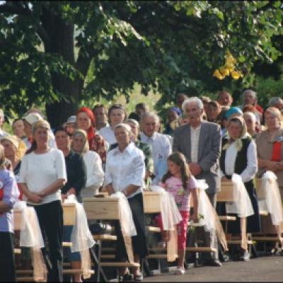 16 august 2009: Buhoci: Sărbătoarea sfinţirii bisericii