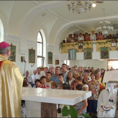 16 august 2009: Buhoci: Sărbătoarea sfinţirii bisericii