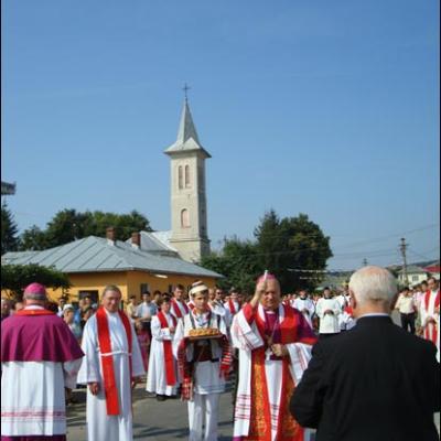 16 august 2009: Administrarea Mirului în Parohia Pildeşti