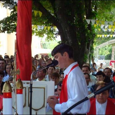 16 august 2009: Administrarea Mirului în Parohia Pildeşti