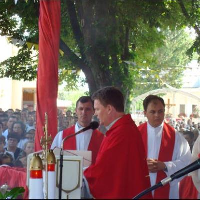 16 august 2009: Administrarea Mirului în Parohia Pildeşti