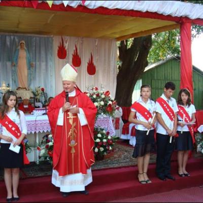16 august 2009: Administrarea Mirului în Parohia Pildeşti