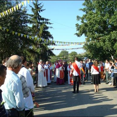 22 august 2009: Administrarea Mirului în Parohia Călugăreni şi filiala Roşiori