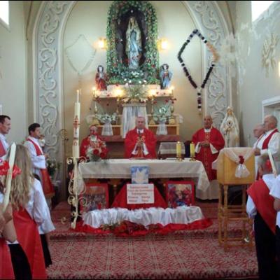 22 august 2009: Administrarea Mirului în Parohia Călugăreni şi filiala Roşiori