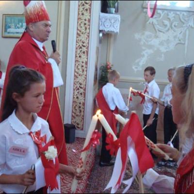 22 august 2009: Administrarea Mirului în Parohia Călugăreni şi filiala Roşiori