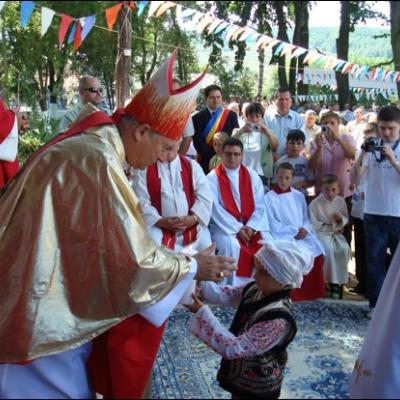 22 august 2009: Administrarea Mirului în Parohia Călugăreni şi filiala Roşiori
