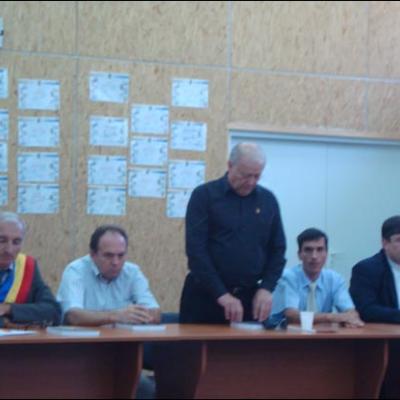 23 august 2009: Gioseni: Lansarea monografiei comunei