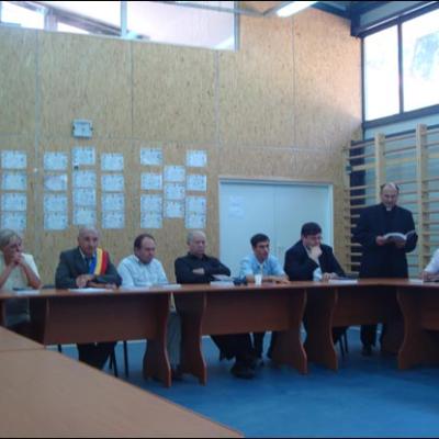 23 august 2009: Gioseni: Lansarea monografiei comunei