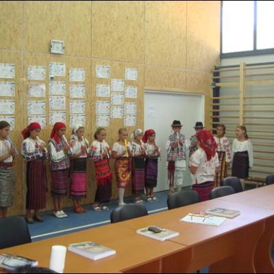 23 august 2009: Gioseni: Lansarea monografiei comunei