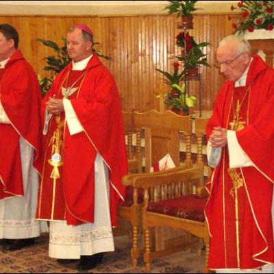 23 august 2009: Administrarea Mirului în Parohia Săbăoani