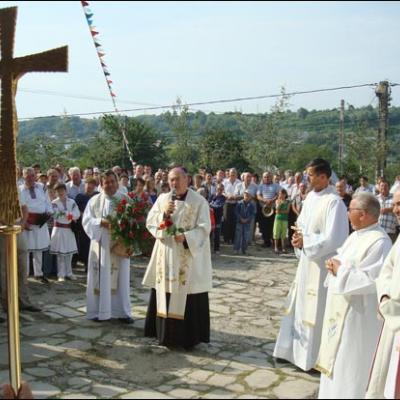 24 august 2009: Mărgineni: Binecuvântarea oratoriului şi lansarea monografiei