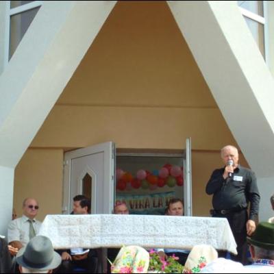 24 august 2009: Mărgineni: Binecuvântarea oratoriului şi lansarea monografiei