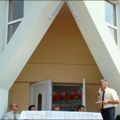 24 august 2009: Mărgineni: Binecuvântarea oratoriului şi lansarea monografiei
