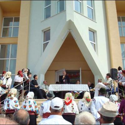 24 august 2009: Mărgineni: Binecuvântarea oratoriului şi lansarea monografiei