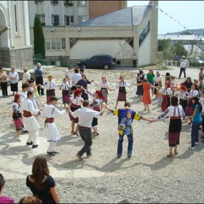 24 august 2009: Mărgineni: Binecuvântarea oratoriului şi lansarea monografiei
