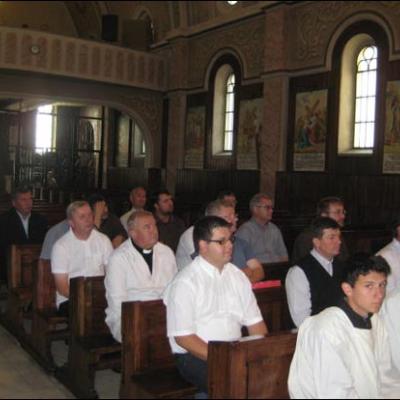 27 august 2009: Oneşti: Oră de rugăciune şi vizită cu specific misionar