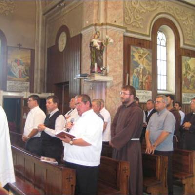 27 august 2009: Oneşti: Oră de rugăciune şi vizită cu specific misionar