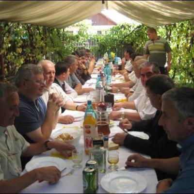 27 august 2009: Oneşti: Oră de rugăciune şi vizită cu specific misionar